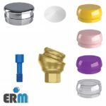 10 Standard Silicone Cap For GdtLoc Attachment Dental Fixture